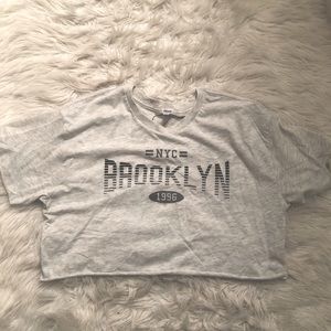 Garage Grey ‘Brooklyn Crop Top’, M